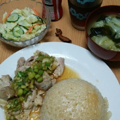 炊飯器で美味しくできました(^o^)